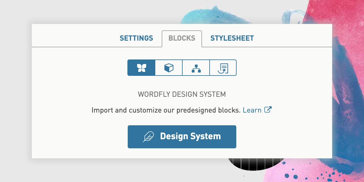 Designing with the WordFly Design System – Help Center